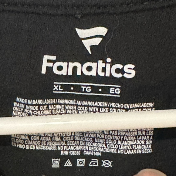 Pittsburgh Pirates T-shirt Fanatics XL NWOT - Picture 3 of 3